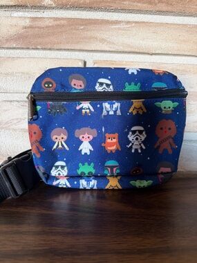 Loungefly Navy Star Wars Character Waist Bag